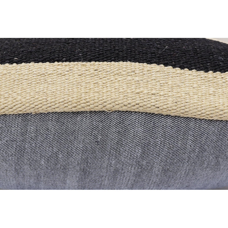 Coussin Kilim tissé à la main Modern Turkish Modern - 16 po x 17 po