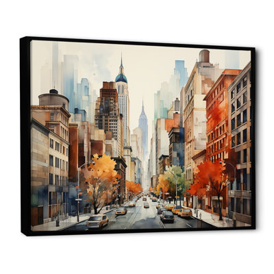 Autumn New York City Breeze 2 - City New York Wall Art