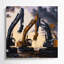 Art de transport sur toile mauve-1982841123