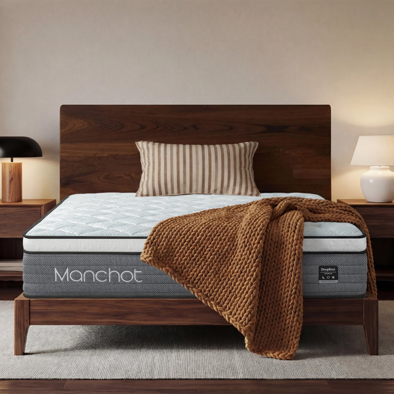 14'' Firm Hybrid Mattress With Reinforced Center Supporta, 14", Queen