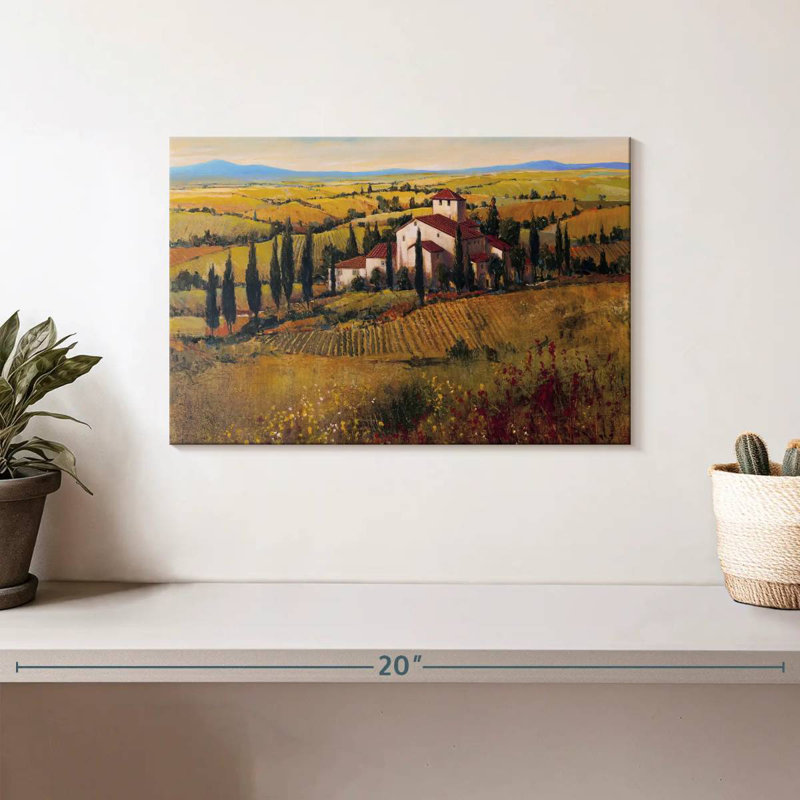 Alvord Nostalgic Tuscany III, H 8 po x l 12 po