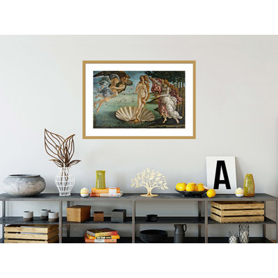 The Birth of Venus by Sandro Botticelli - Framed Giclee Print