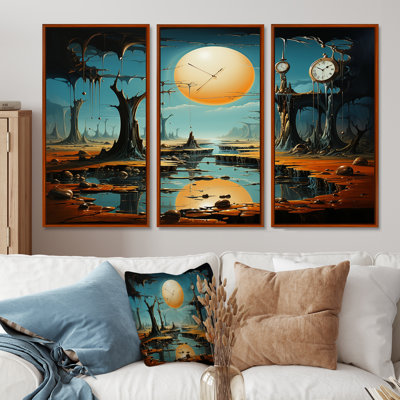 «The Persistance Of Dali», art mural surréalisme