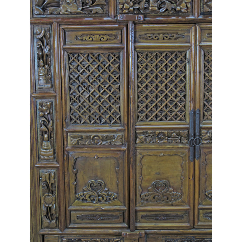 2 - Door Solid Wood Armoire