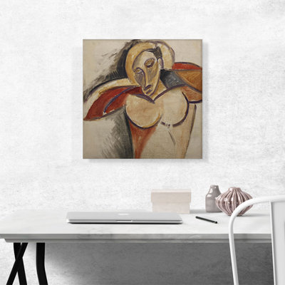 " Bust 1907 " by Pablo Picasso Painting Print