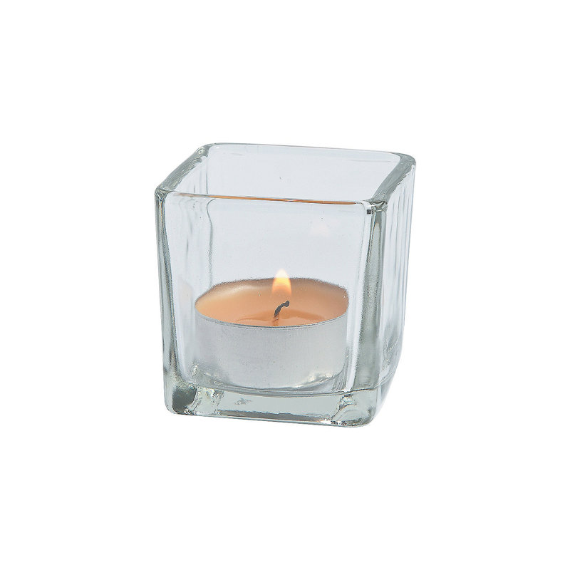 11.2'' H Glass Tabletop Votive Holder