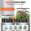 Unité hydroponique 36W avec herbes / fleurs / fruits / légumes / salades