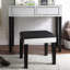 Coiffeuse de maquillage avec tabouret de coin 2 tiroirs Amaris-22336402