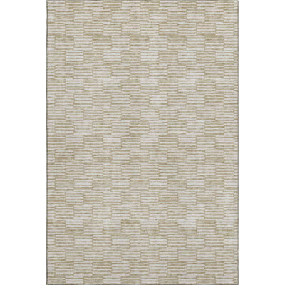 Premium Machine Washable Prisco Beige Rug