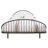 Anguilla Arched Metal Platform Bed-242347763-242347762