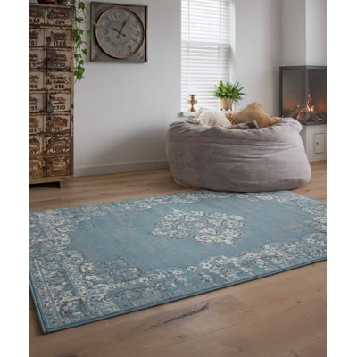 Angeline Oriental Hand Woven Area Rug