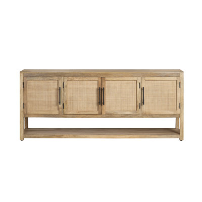 4 Door Media Credenza_Sideboard