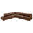 Gustav Leather Corner Sectional