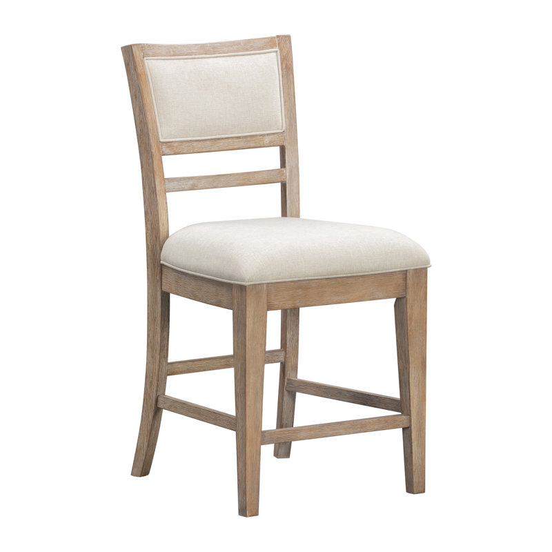 Chaise de comptoir rembourrée