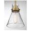 Luminaire suspendu conique 1 lumière Encinas-28675809
