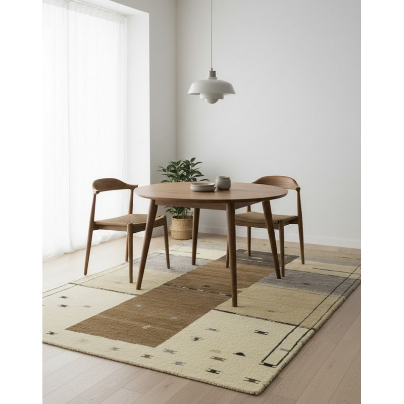 Performance Wool Abstract Indoor Rug