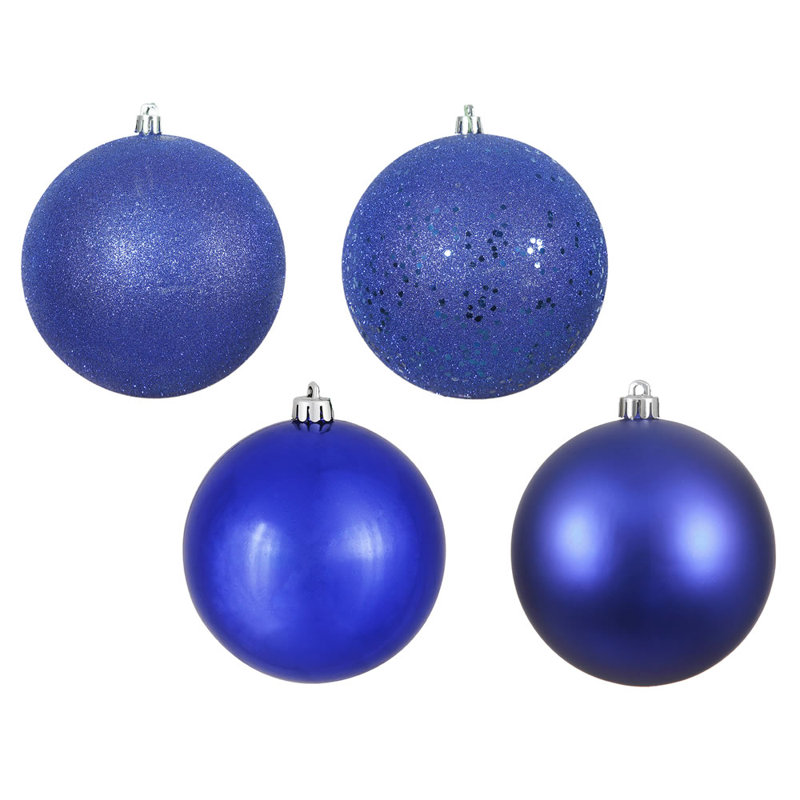 Holiday Décor Ball Ornament, Cobalt Blue