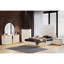 Table de chevet 2 tiroirs, armoire d'appoint