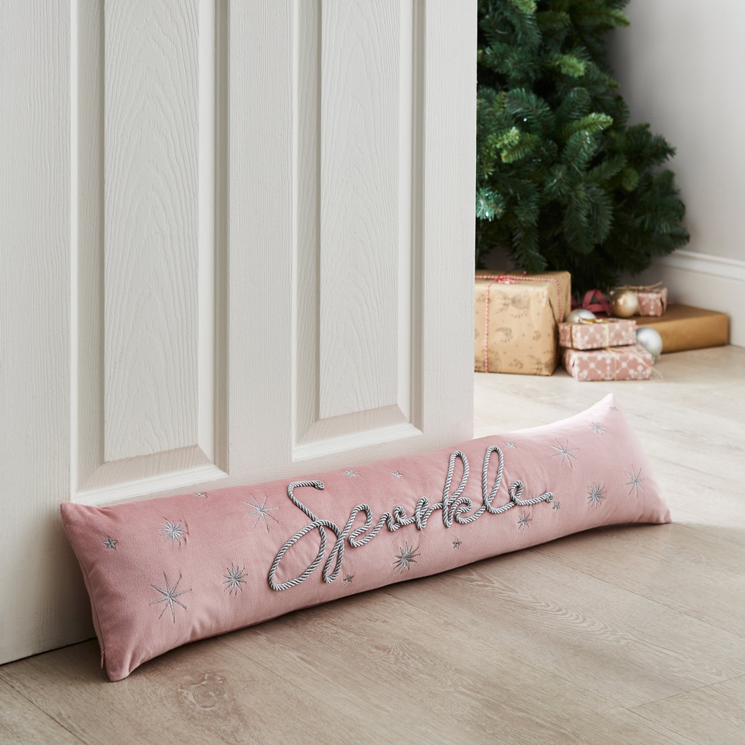 Christmas Sparkle Door Draught Excluder