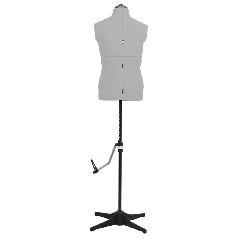 Mannequin de mannequin de présentation ajustable vidaXL pour homme taille 37-45