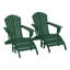 Chaise Adirondack en résine Altura avec repose-pieds-66127439
