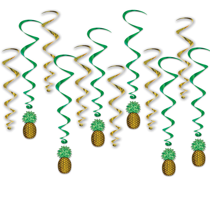 Tourbillons d'ananas - paquet de 6