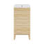 Meuble-lavabo 18 po Cascade en chêne naturel-98796211-105818881