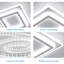 Square 29Cm 6500K Acrylic LED Ceiling Light