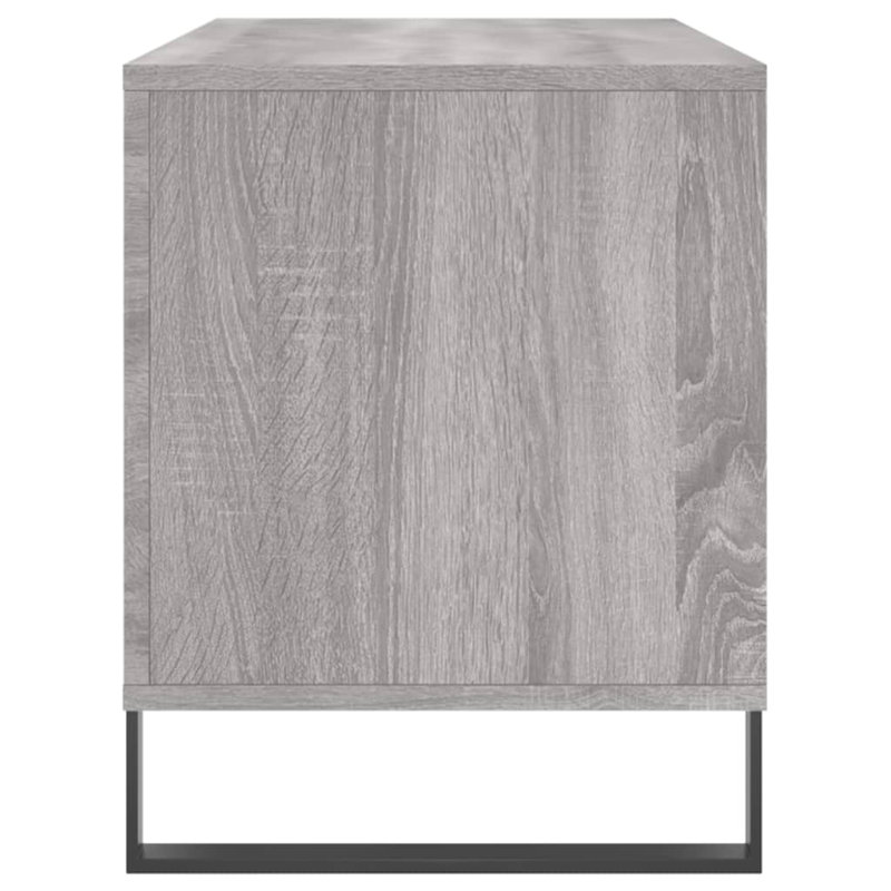 48 cm H Multimedia Storage, Grey Sonoma