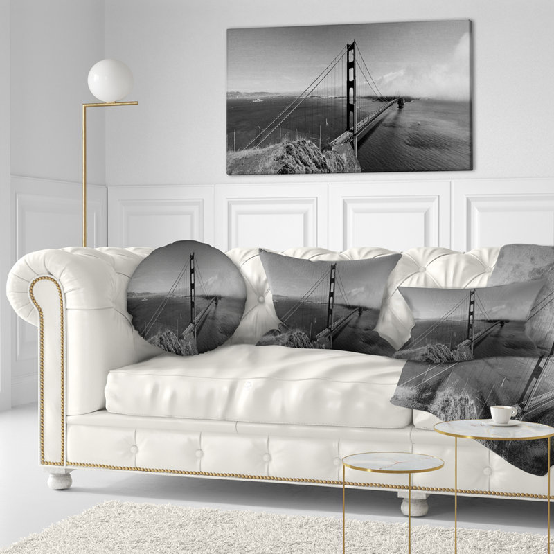 Coussin Gate Bridge, 12 po x 20 po, Coussin lombaire