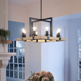 Xian 6 - Light Dimmable Square / Rectangle Chandelier
