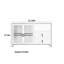 Buffet en bois massif clair luxueux