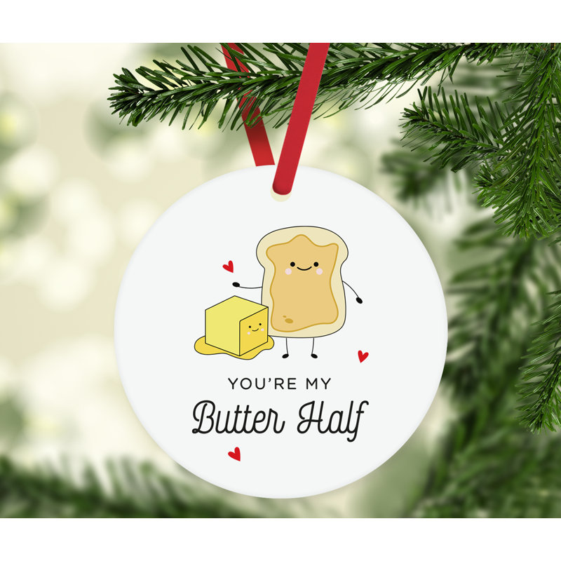 Ornement en forme de pun Funny Food