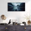  «Road Ahead 1» par Rey Klimt, art mural en verre acrylique, 48 po x 24 po