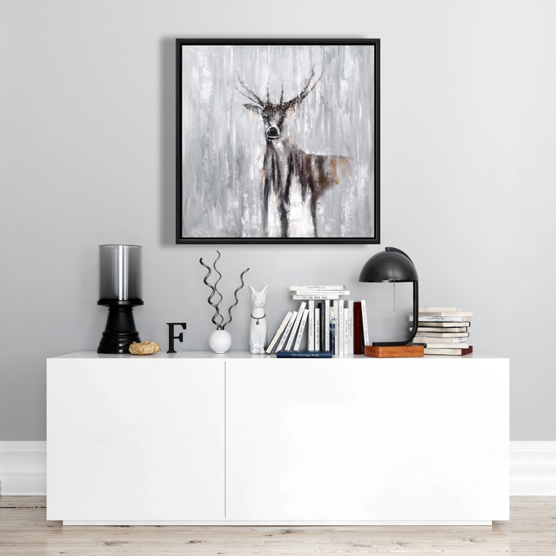 " Abstract Deer In The Forest "