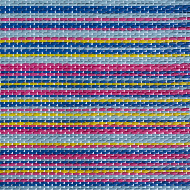 Tapis multicolore à rayures Sheffield, Rectangle 5 pi 11 po x 8 pi 11 po