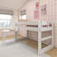 Lit mezzanine simple avec bureau Irma Kids-1270017068