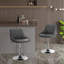 Dequesha Swivel Upholstered Adjustable Height Counter Stool-1525176462
