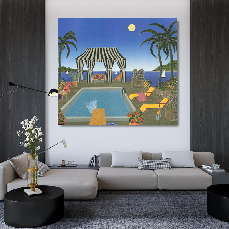 South Ocean Boulevard, 36" H x 40" W