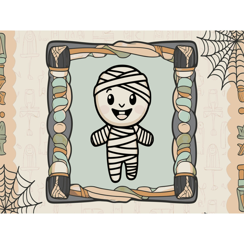 Tapis de vacances d'Halloween The Holiday Aisle®, Rectangulaire 8 pi x 12 pi