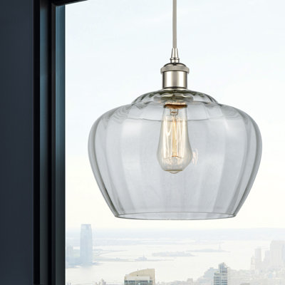 Mini-luminaire suspendu 1 lumière à cordon 11 po Ballston Fenton