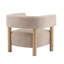 Fauteuil d'appoint rembourré pour la maison-1890141345