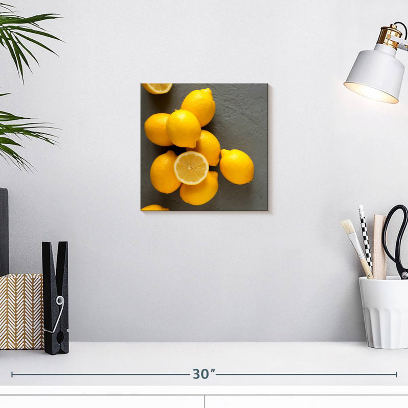 Yarlin Meyer Lemons, 10" H x 10" W
