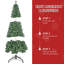 Arbre de Noël artificiel avec support en métal-395719844