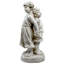 Statue dos à dos Frère et soeur
