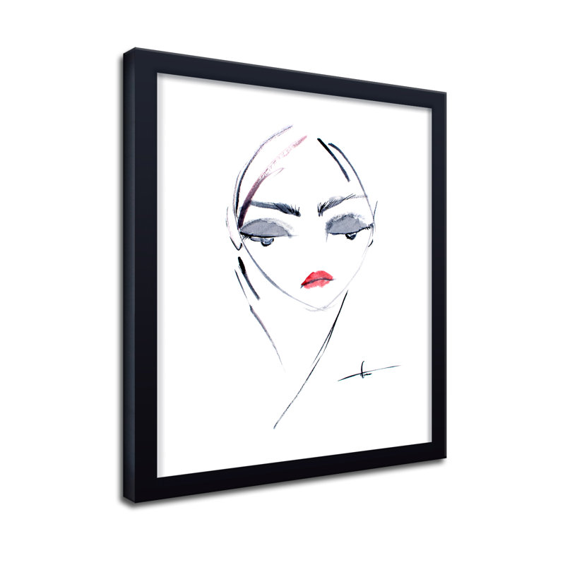 Chelsea Print by Chauncey Jacks, 16" H x 12" W x 1.125" D, Framed Print, Black