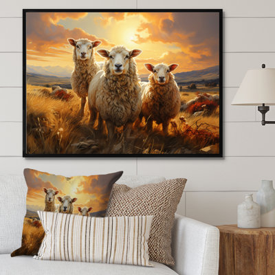 " Sheep Golden Flock "