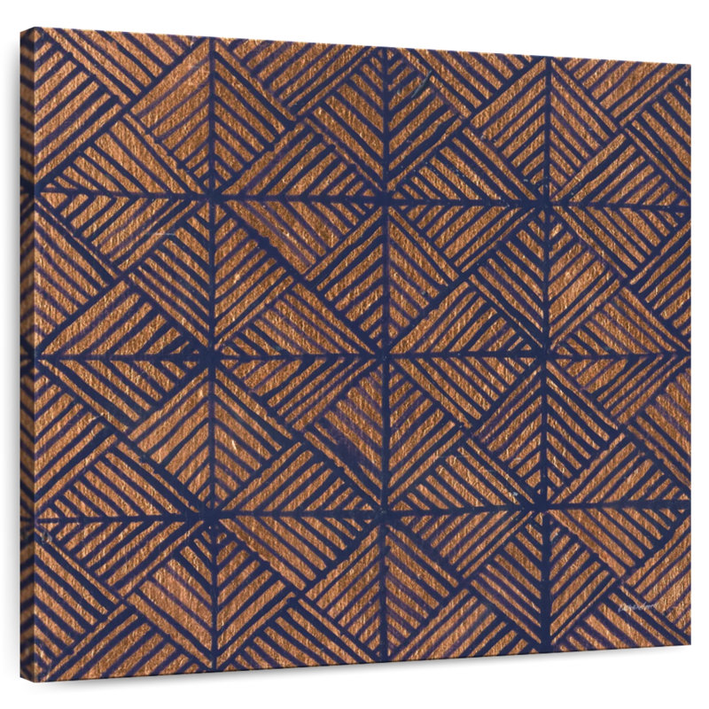 Kerner Copper Pattern, 39" H x 39" W