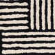 Balos Hand Tufted Viscose Black/Ivory Rug