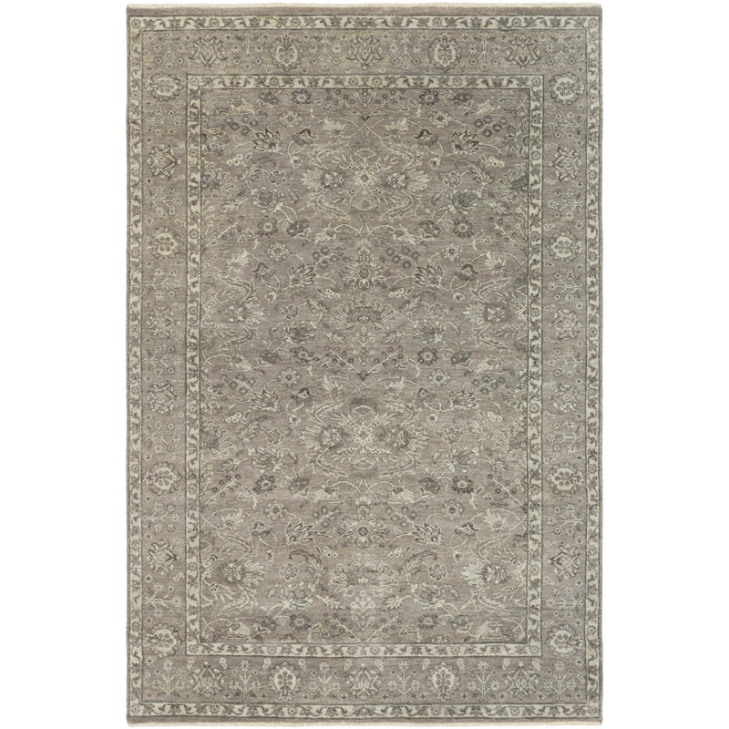 Tapis décoratif noué à la main Bala, Rectangulaire 8 pi x 10 pi